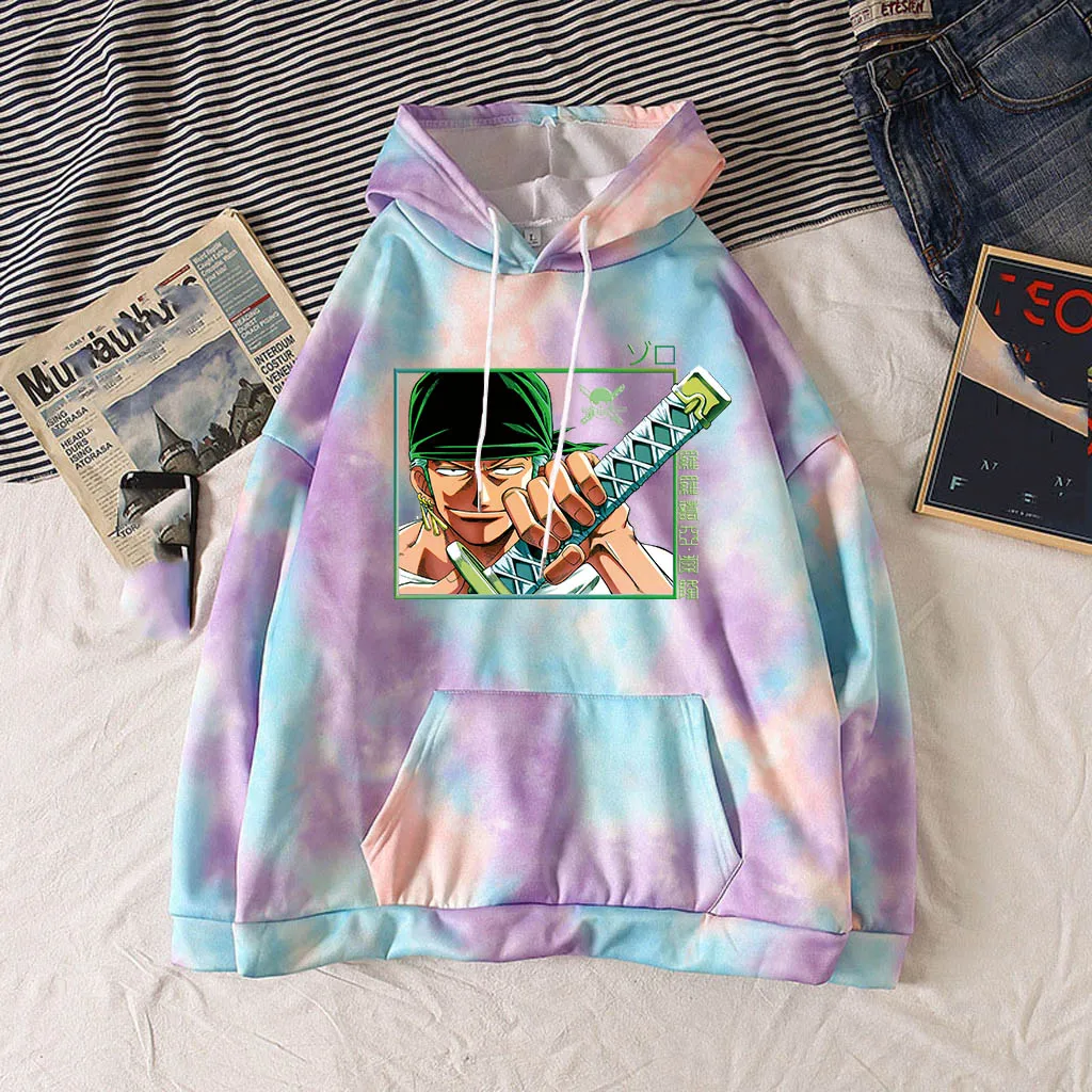 

Japan Anime One Piece Logo Print Cool Loose Sweatshirts Streetwear for Women/men