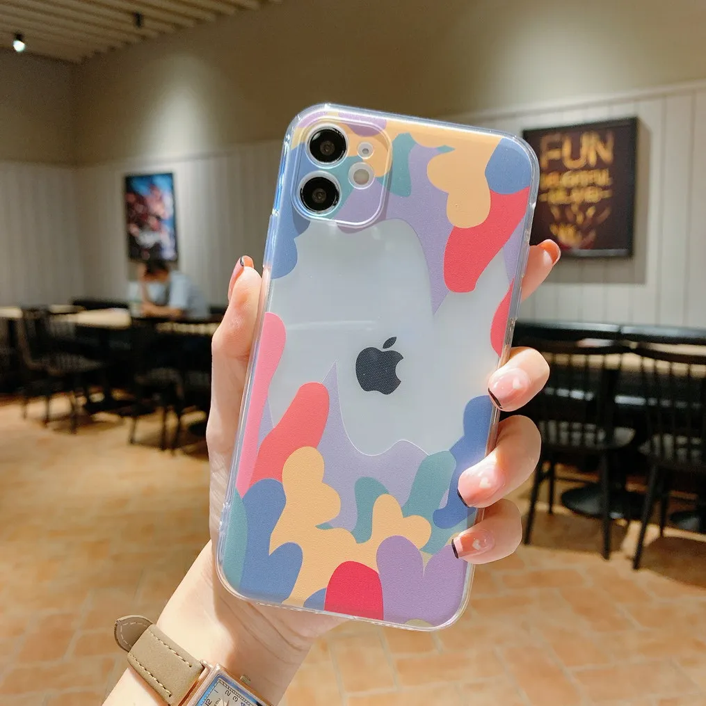 smile case for iPhone 12 Pro 11 Pro Max SE 2020 XS XR X Max 8 7 Plus case soft silicone phone cover