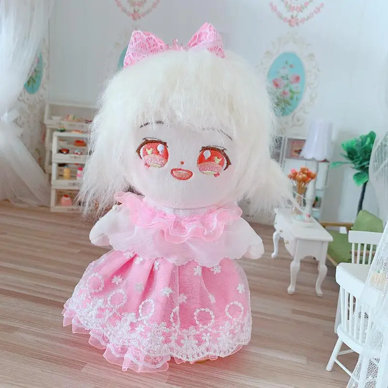 

[MYKPOP]KPOP Dolls Clothes & Accessories: Lovely Dress 2pcs Set for 20cm Dolls(without Doll) Fans Collection SB21073101