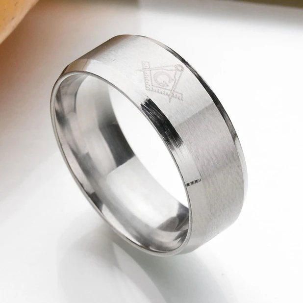 Silver MMS модные кольца из нержавеющей стали 316L для мужчин и женщин, молитвенный Крест из Библейского лорда, кольца в стиле панк, модные мужские Подарочные ювелирные кольца - Цвет основного камня: Silver
