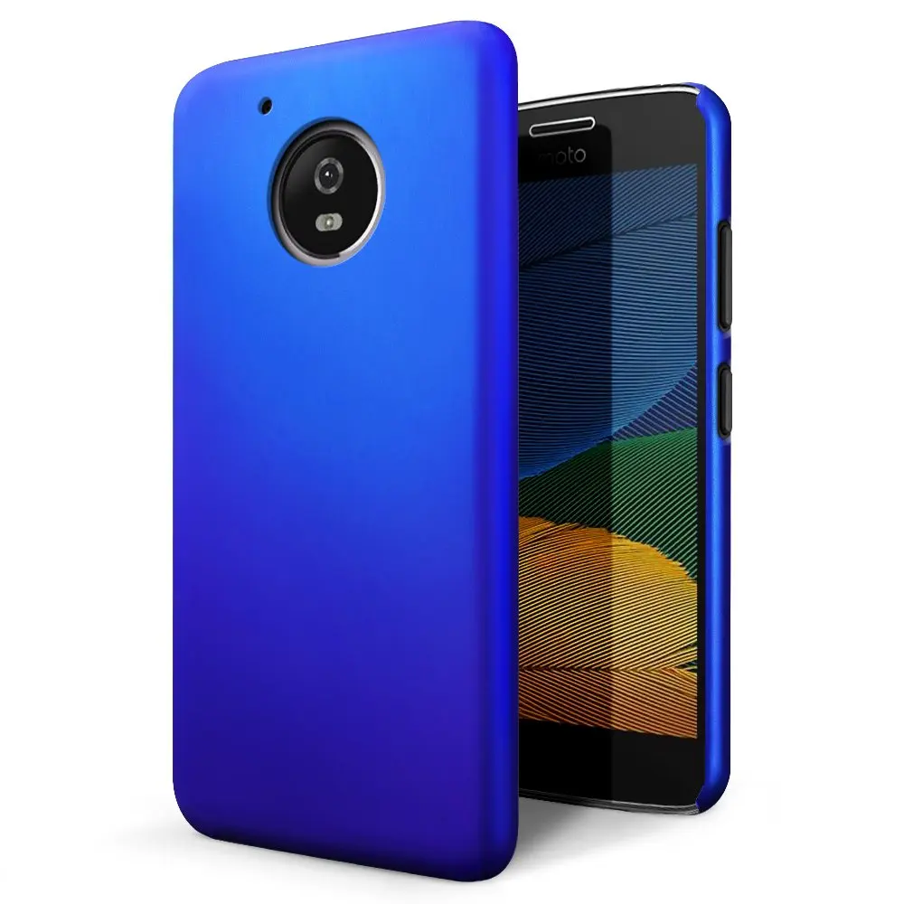 Матовый чехол для Motorola Moto G5 5 0 дюйма прорезиненный Тонкий из поликарбоната на