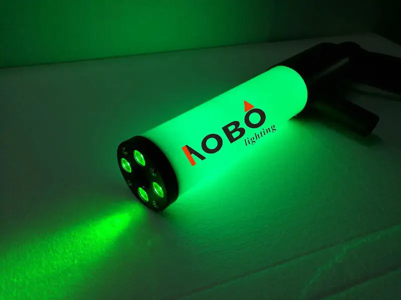 Портативный светодиодный DJ co2 pistola RGB Jet специальные эффекты профессиональный