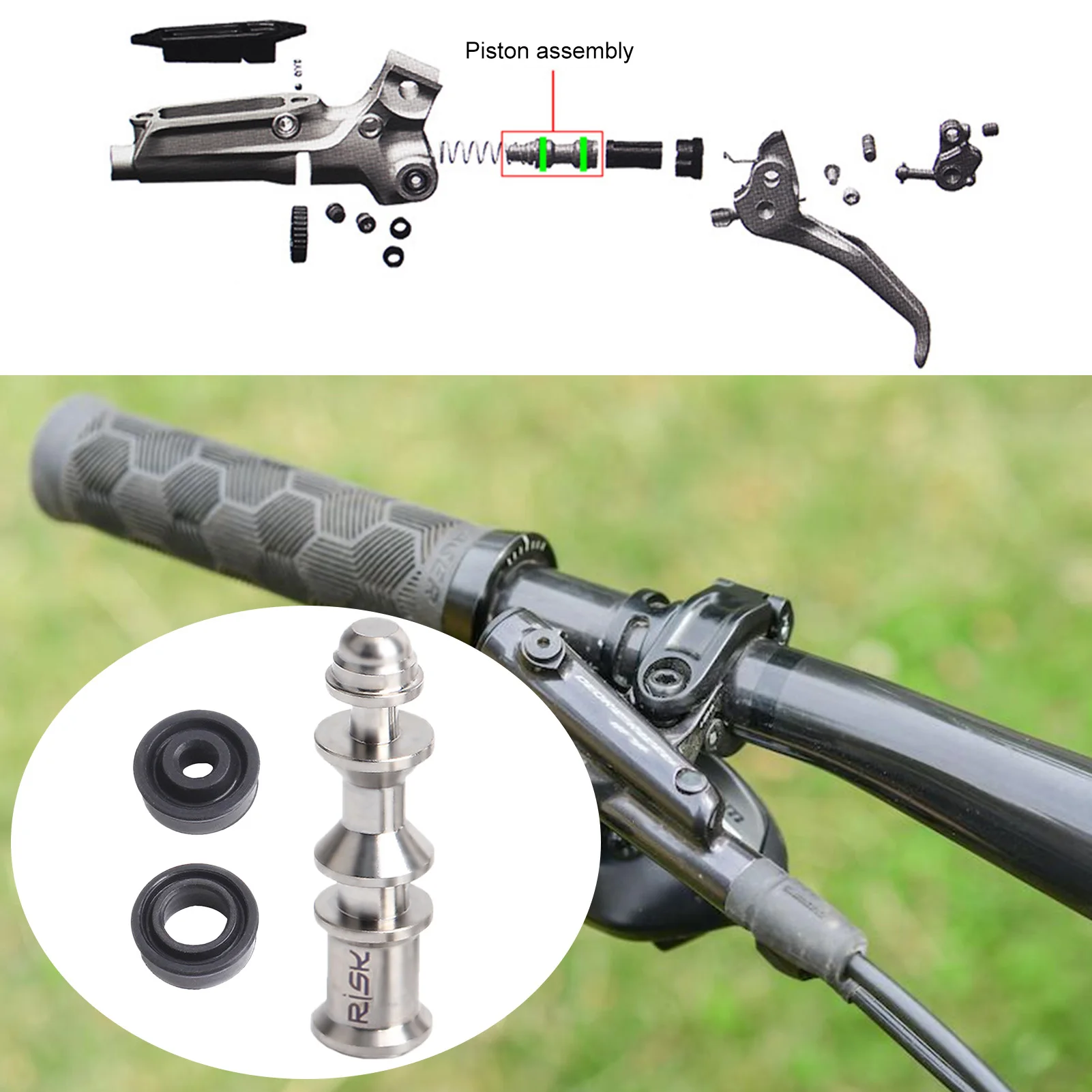 Запчасти для SRAM AVID Guide R RE RS RSC DB5 уровень T TL Series тормозной поршень из титанового