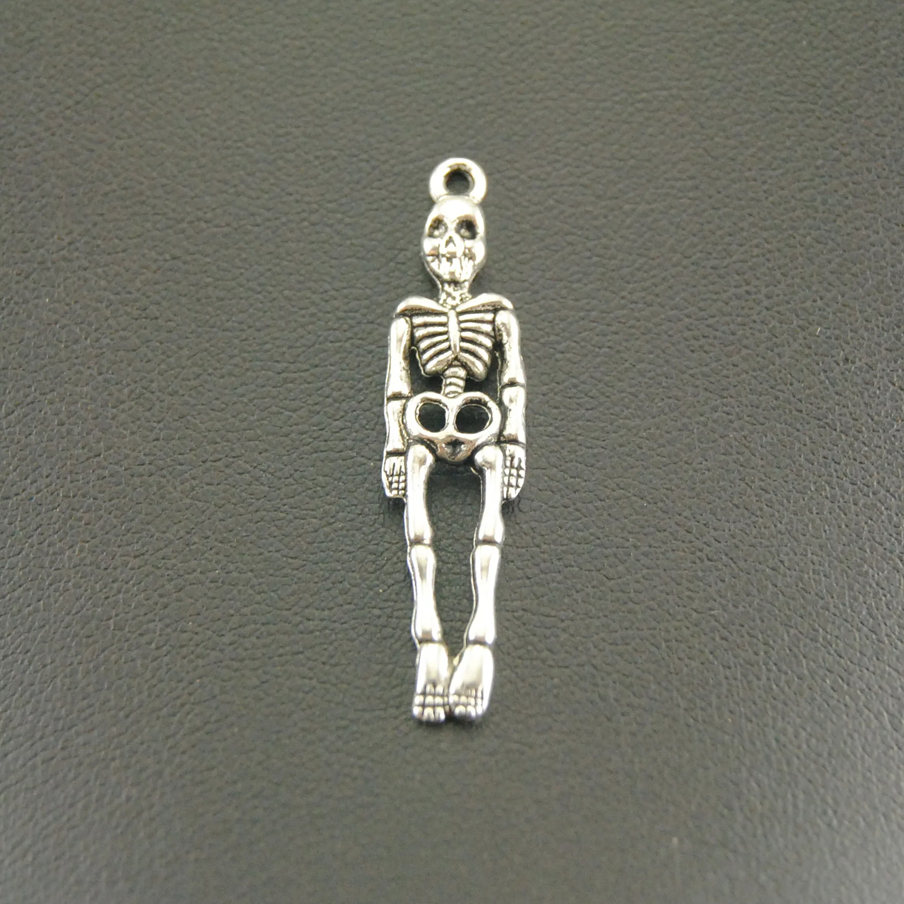 30 шт. подвеска из цинкового сплава 39x9 мм|pendants jewelry making|silver skull pendantjewelry pendant |