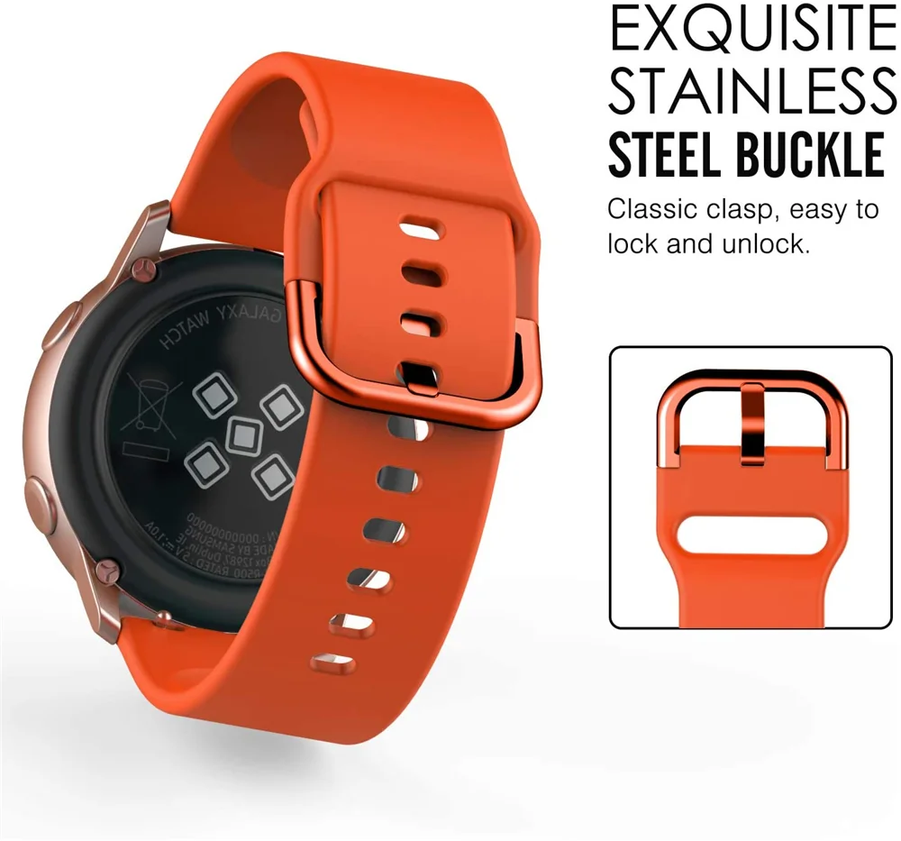 

Silicone strap for Honor Magic Watch 2 42mm 46mm Watchband Bracelet Sport Smart watch Replacement Strap For Huawei GT GT2 Strap