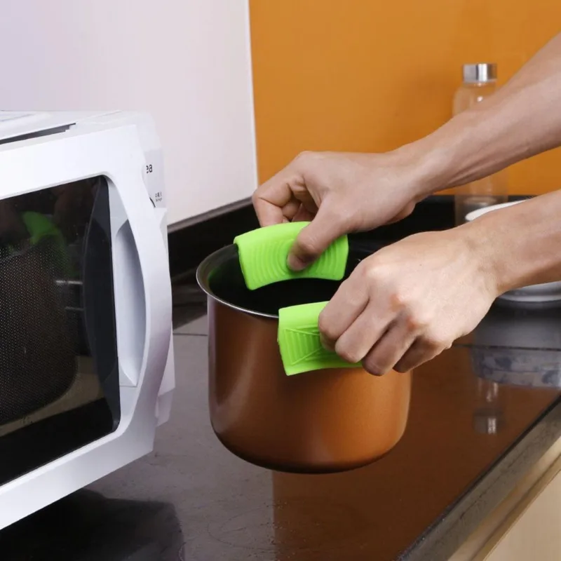 Новое поступление силиконовый держатель для горшка рукав перчатка сковорода