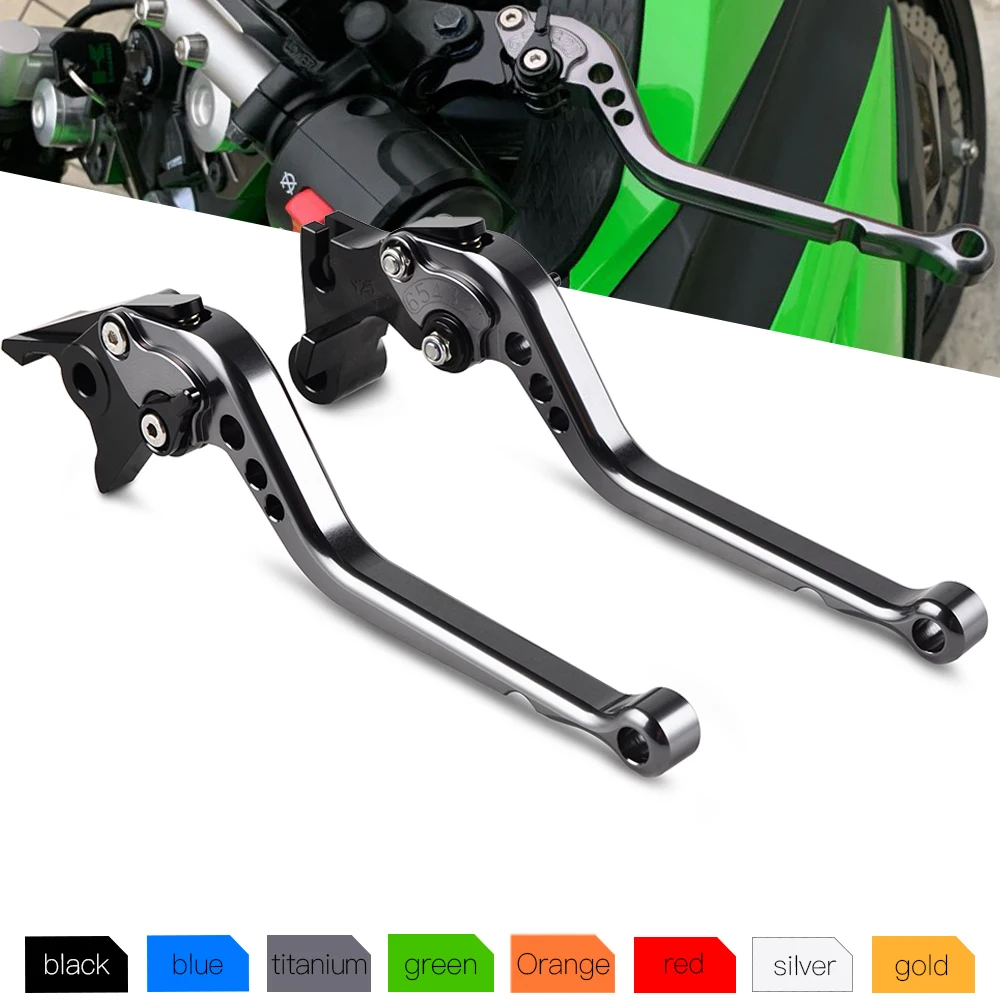 

Мотоциклетные аксессуары CNC регулируемые рычаги тормоза сцепления для KAWASAKI Z800/E version Z 800 2013 2014 2015 2016 Z750 2007-2012