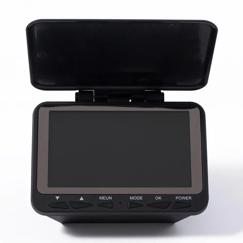 Дешево Профессиональная подводная камера для рыбалки WF06, видеокамера с ЖК-экраном 4,3 дюйма для подледной видеорегистратор для рыбалки, 15 м