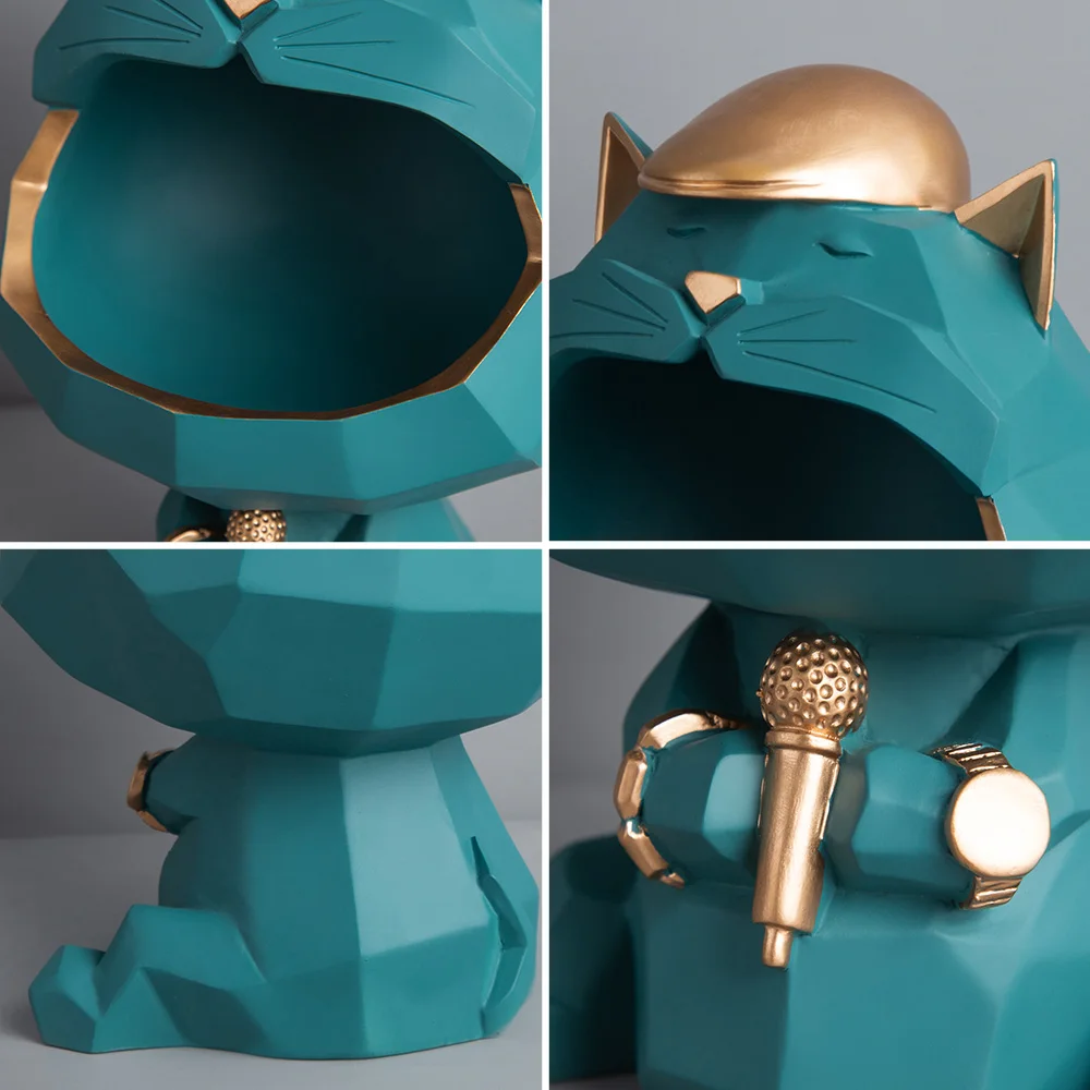 Емкость для хранения из смолы геометрическое оборудование кошек и коров