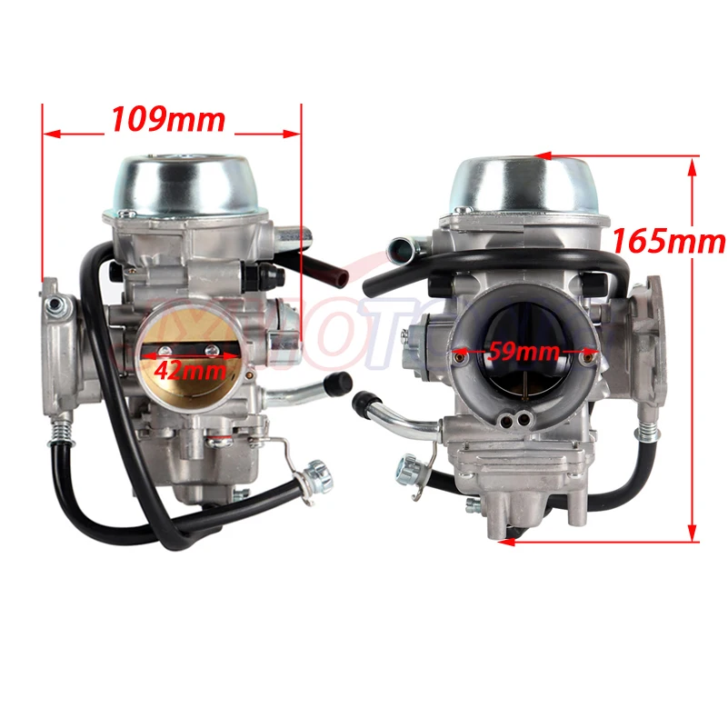 Вакуумный карбюратор PD42J 42 мм для квадроциклов Yamaha Гризли 600 YFM YFM600 4X4 ATV 1998-2001 и