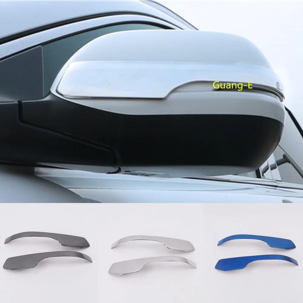 2 шт. автомобильные лампы из нержавеющей стали для зеркала заднего вида|Зеркала и