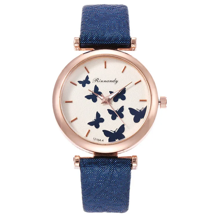 Роскошные женские часы для девушек новые модные маленькие кварцевые с тиснеными