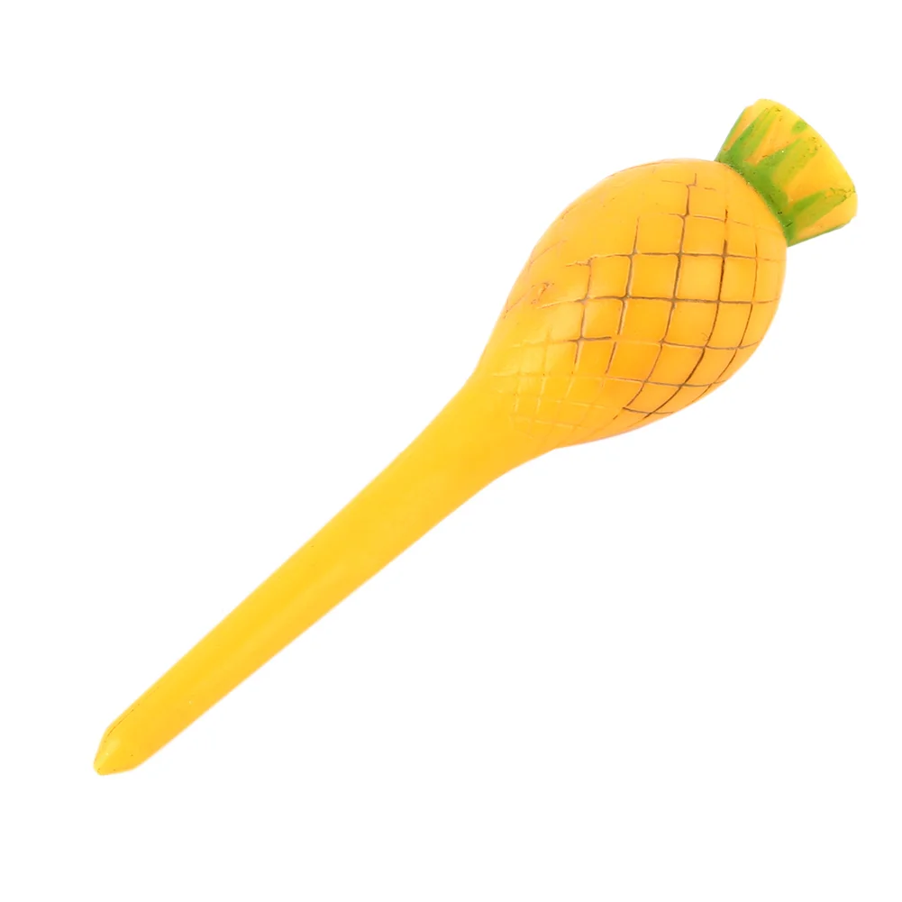 

Golf Tee Golfers Ball Tees Plastic Pineapple Evolution Part Golf Nail Durable Sport Goods DIY Entertainment Yellow Outdoor