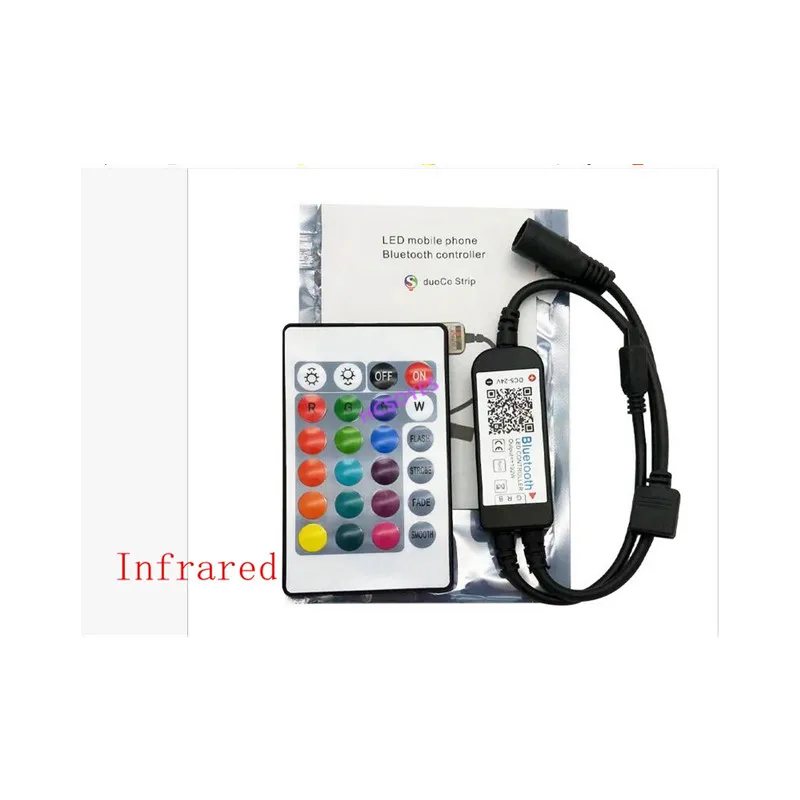 24key ir rf Bluetooth/Инфракрасный/RGBW/USB/RGB пульт дистанционного управления беспроводной