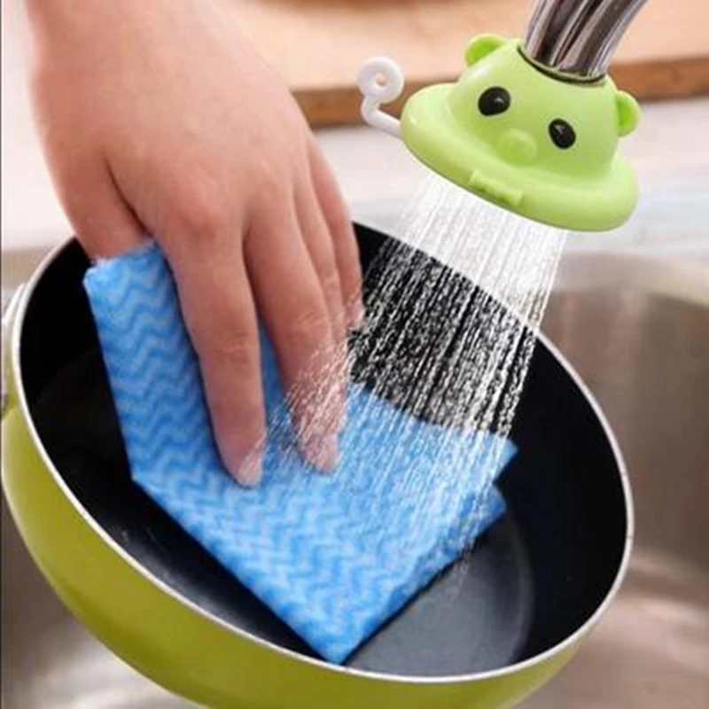 1 шт. удобный кран для ванной комнаты водосберегающий мультяшный опрыскиватель