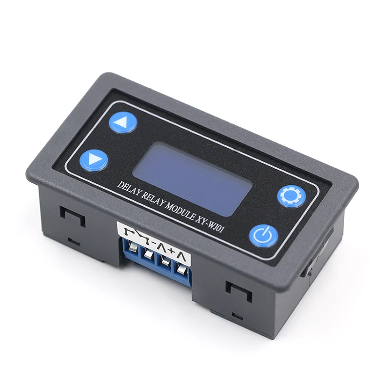 DC12V 12V LED Digital Time Delay Relay Module Programmable Timer Control Switch Timing Trigger Cycle with Case for Indoor | Электронные