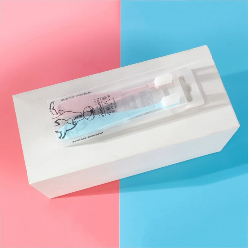 Детская зубная щетка с очень мягкой щетиной для гигиены полости рта | Мать и