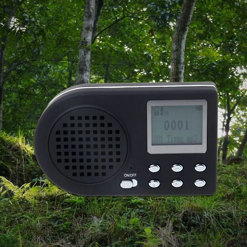 MP3 охотничий плеер, открытый звук птицы, громкий динамик, симулятор звонящего, тактический усилитель, животное, динамик, приманка