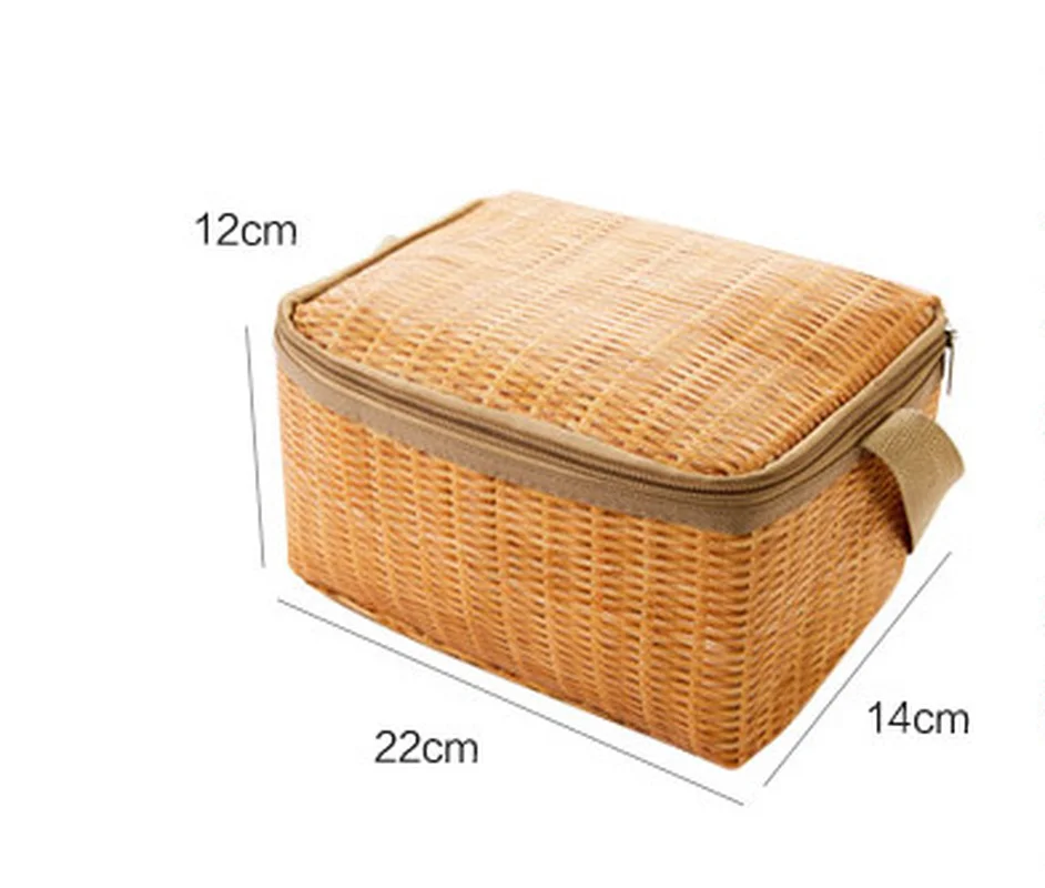 

Lunch Bags Portable Insulated Box for Picnic Camping Food Container Thermal Cooler Pouch Tote Storage Handbag