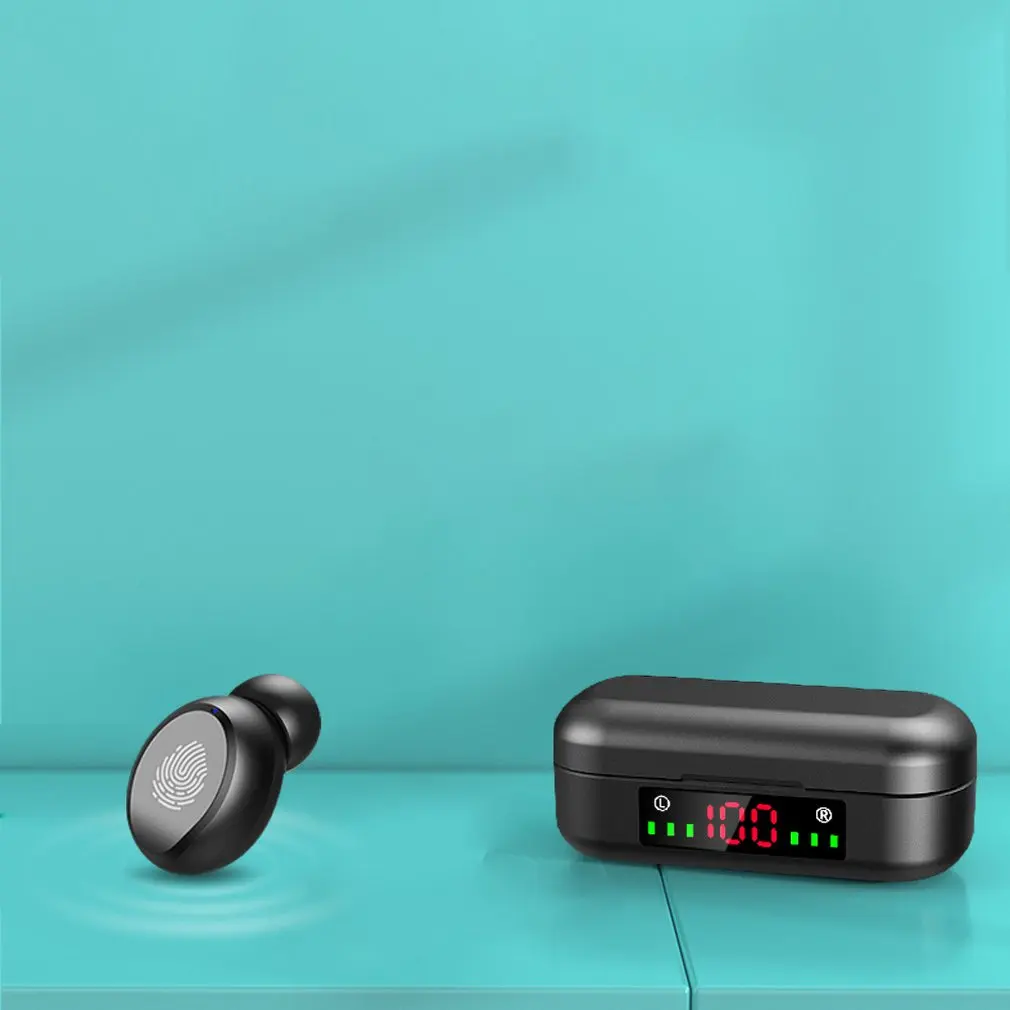 V8 беспроводные наушники Bluetooth 5 0 сенсорное управление шумоподавление fone de ouvido с