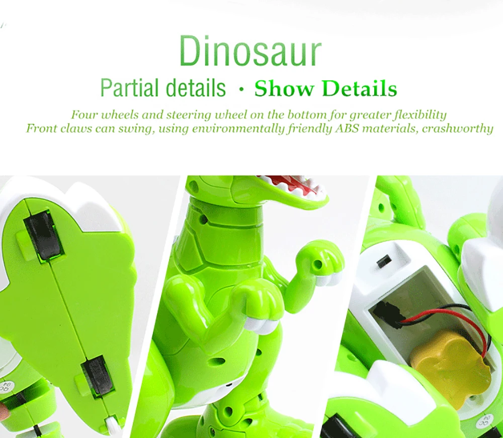Динозавр RC тираннозавр рекс животное дистанционное управление звук Dinobot электрические ходячие Животные Игрушка музыкальный светильник-спрей детская игрушка