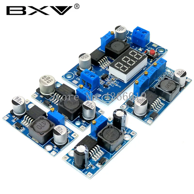 1 шт. LM2596 LM2596S LM2596HVS adjustable 4,5-40 в Регулируемый понижающий модуль питания