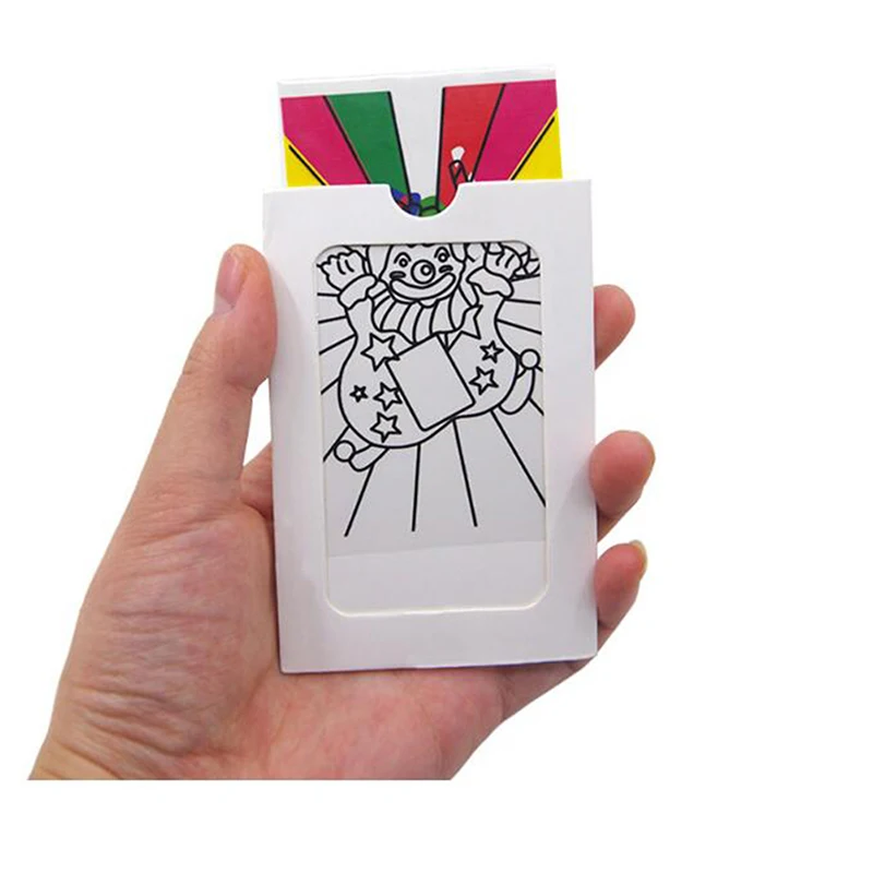 Mini tama&ntilde;o que cambia de Color para payaso, juguetes para trucos de magia para ni&ntilde;os, accesorios m&aacute;gicos para escenario, f&aacute;cil de hacer, juguetes cl&aacute;sicos para ni&ntilde;os-2