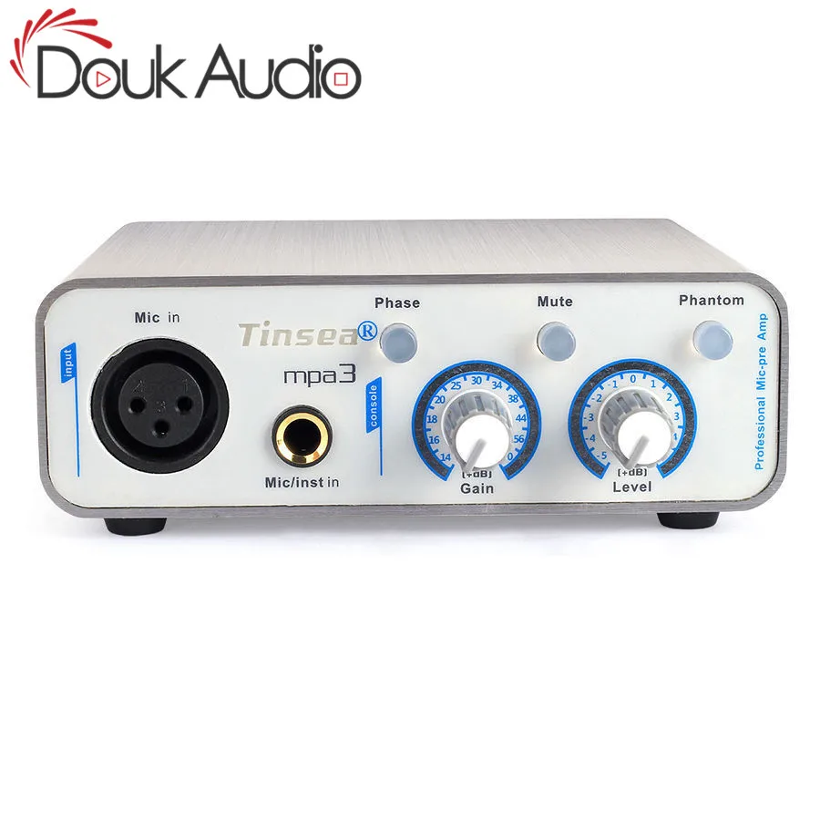 Douk аудио Hi Fi микрофон предусилитель полный баланс XLR для записи звука прямая