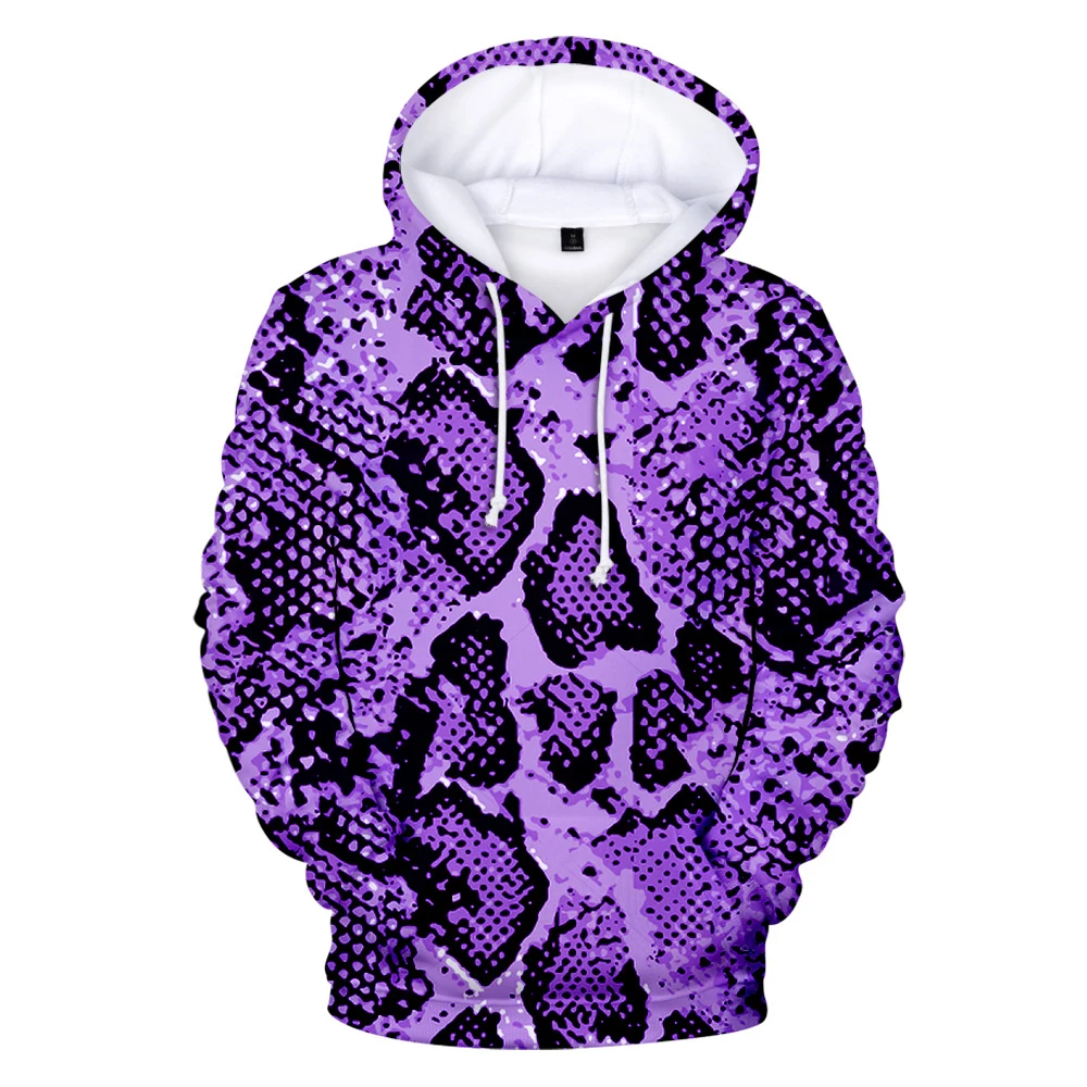 

Leopard 3D Hoodie Snake Texture Animal Texture Hoodies Men Women Personality Hoodies Streetwear Fashion Hip Hop Hoodie Pullovers