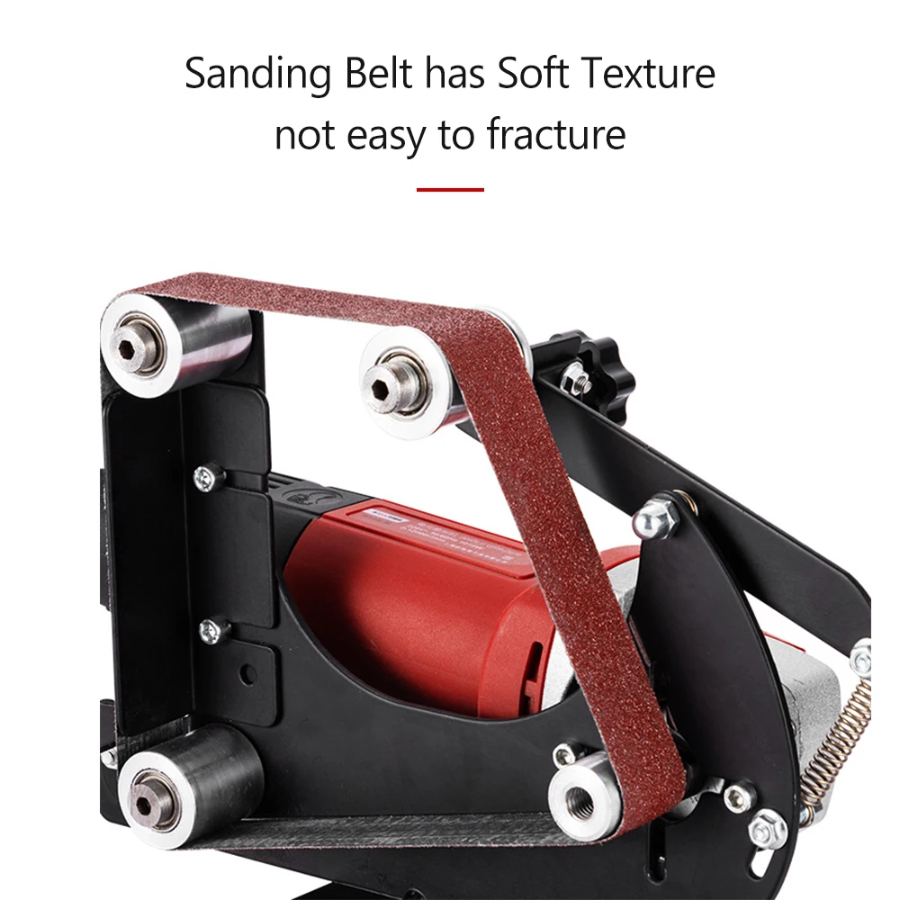 

Belt Sanding Machine Accessory Rack for Angle Grinder Small Belt Sander Attachment Replacement Sanding Belt Adapter