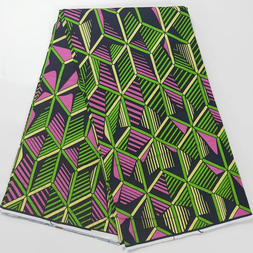 

6 Yards Mitex Wax Print/ African Fabrics Kitenge/Pagnes/Tissues Africain/ Lapa/Chitenge HSH-113