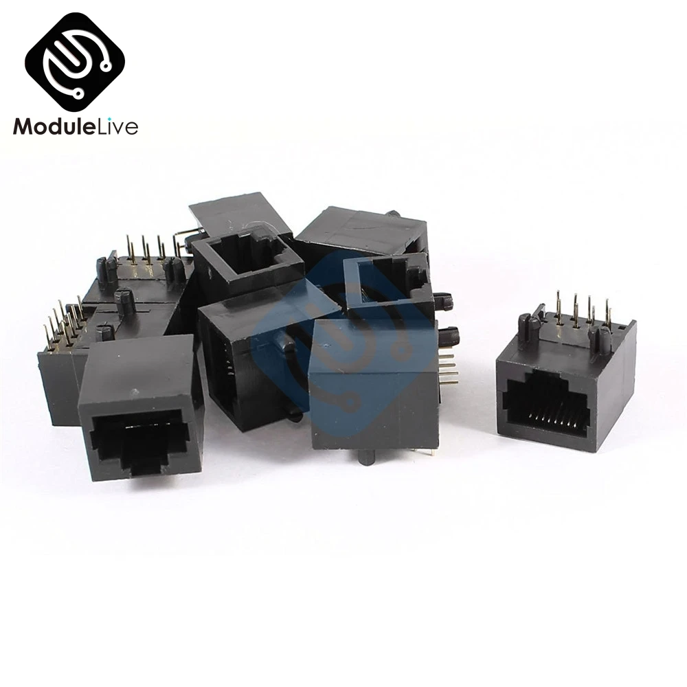 10 шт. разъемы RJ45 8P8C|Соединители| |