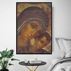 Дева Мария неокатекуменаль, холст, печать на стене, печать на холсте, шелковая ткань, настенный плакат, художественный Декор