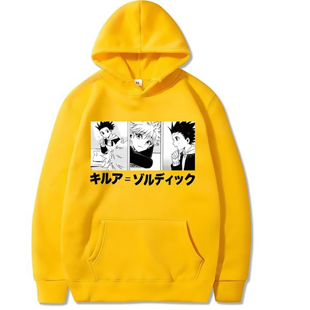 

Killua And Gon Classic Hoodie Fashion 2021 Winter Sweatshirts Hoodies Men Anime Hoody Unisex Oversized Crewneck Sweatshirt
