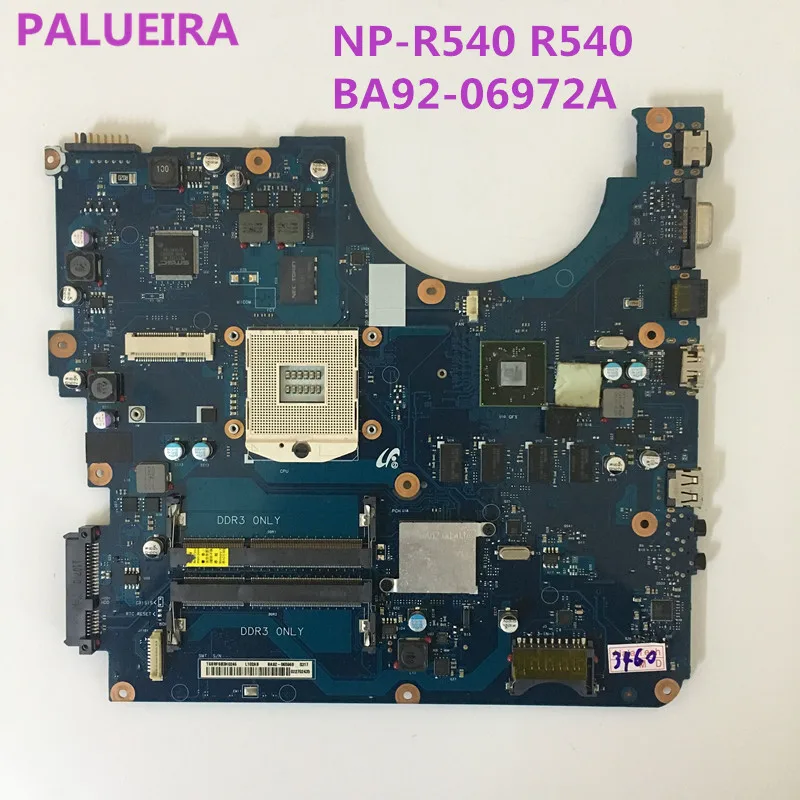 PALUBEIRA BA41 01352A материнская плата для samsung NP R540 Материнская ноутбука BA92 06972A DDR3 100%