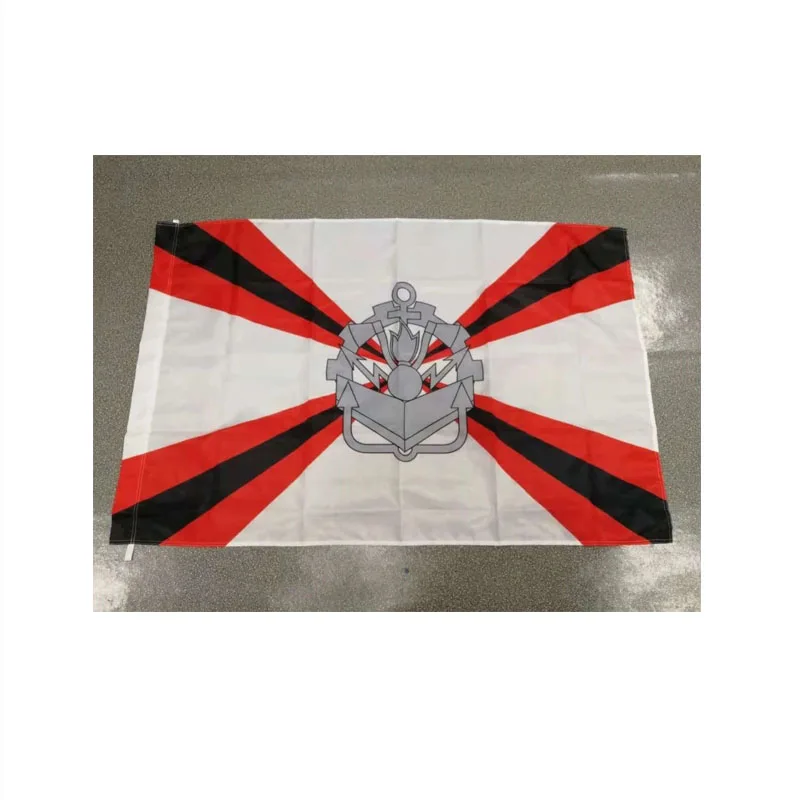 Флаг Российской армии, инженерных войскай, 90x135 см