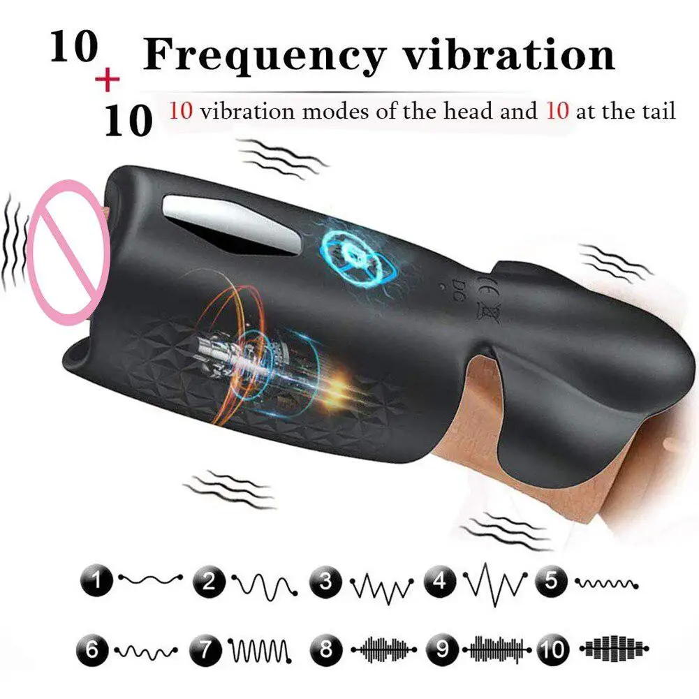 10 режимов тренировочный инструмент для пениса Мужской мастурбатор ручной жидкий