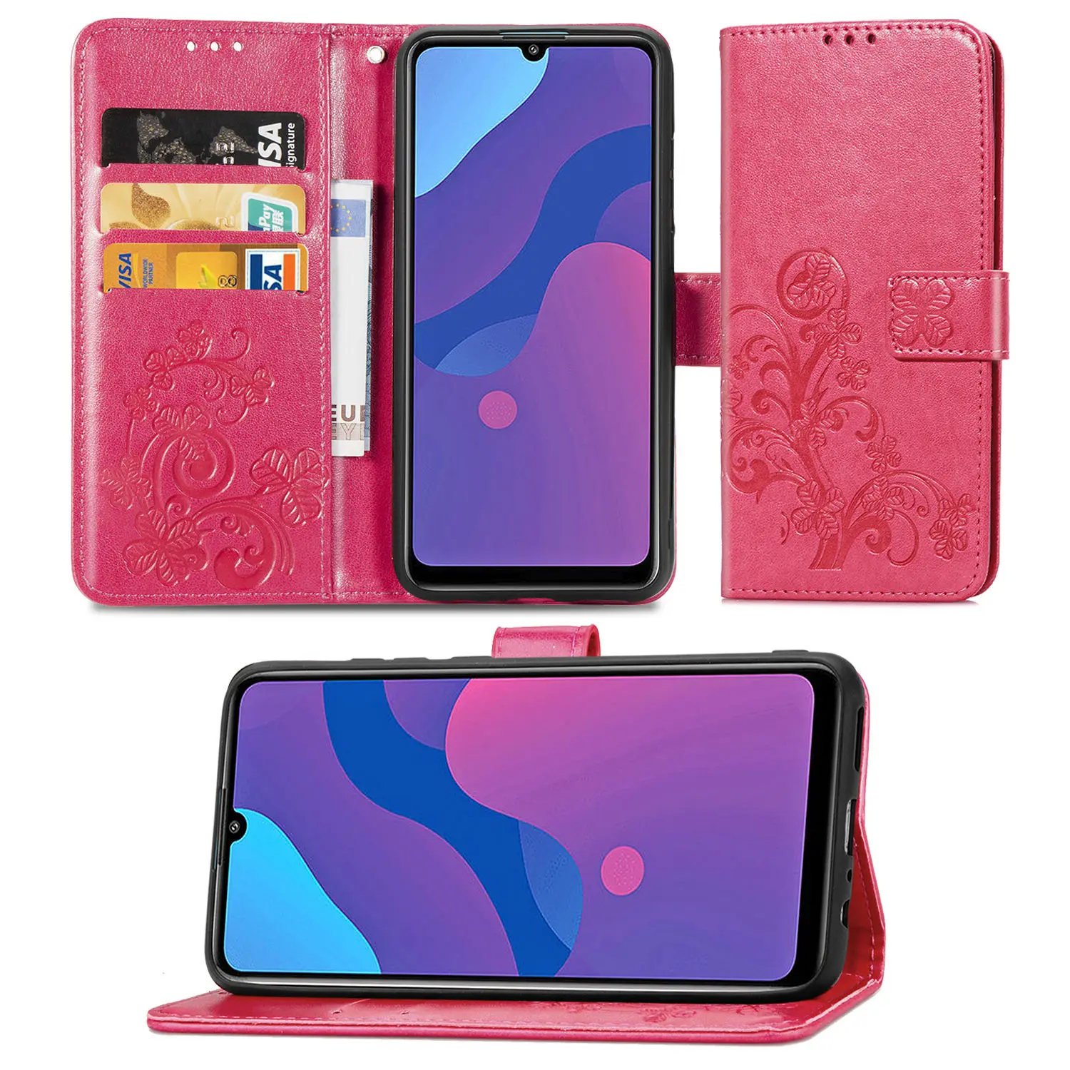 Кожаный флип чехол для телефона LG G8 G8S G7 ThinQ Q60 G6 G5 stylo 6 5 4 K40s K40 K50S K51S K41S K61 K20 K30