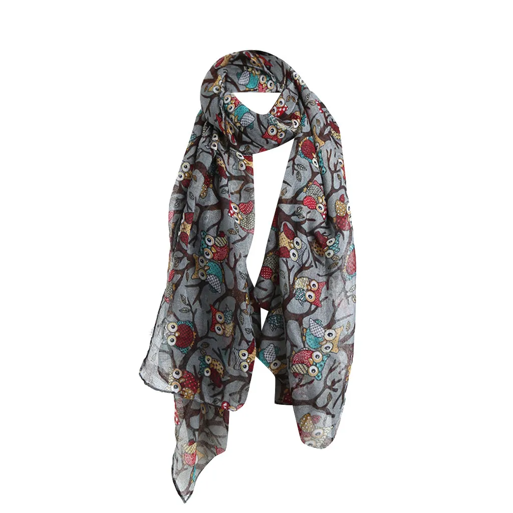 Шелковый атласный шарф в стиле ретро на шею элегантные большие шали для женщин