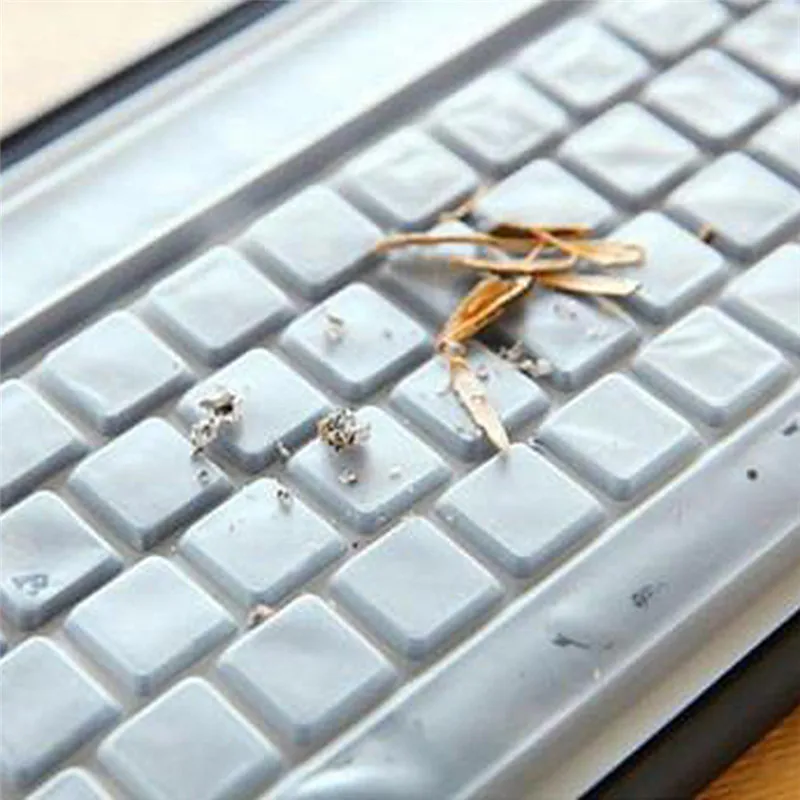 

Hot 1PC Universal Silicone Desktop Computer Keyboard Cover Skin Protector Film Cover