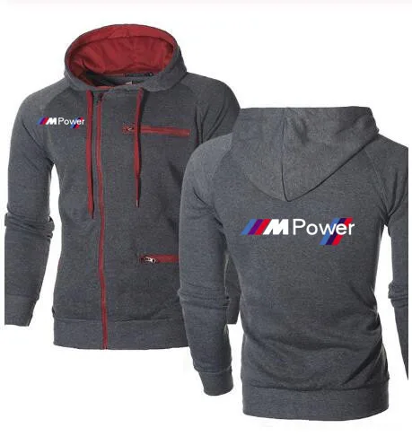 Толстовка мужская с капюшоном и молнией унисекс | Автомобили мотоциклы