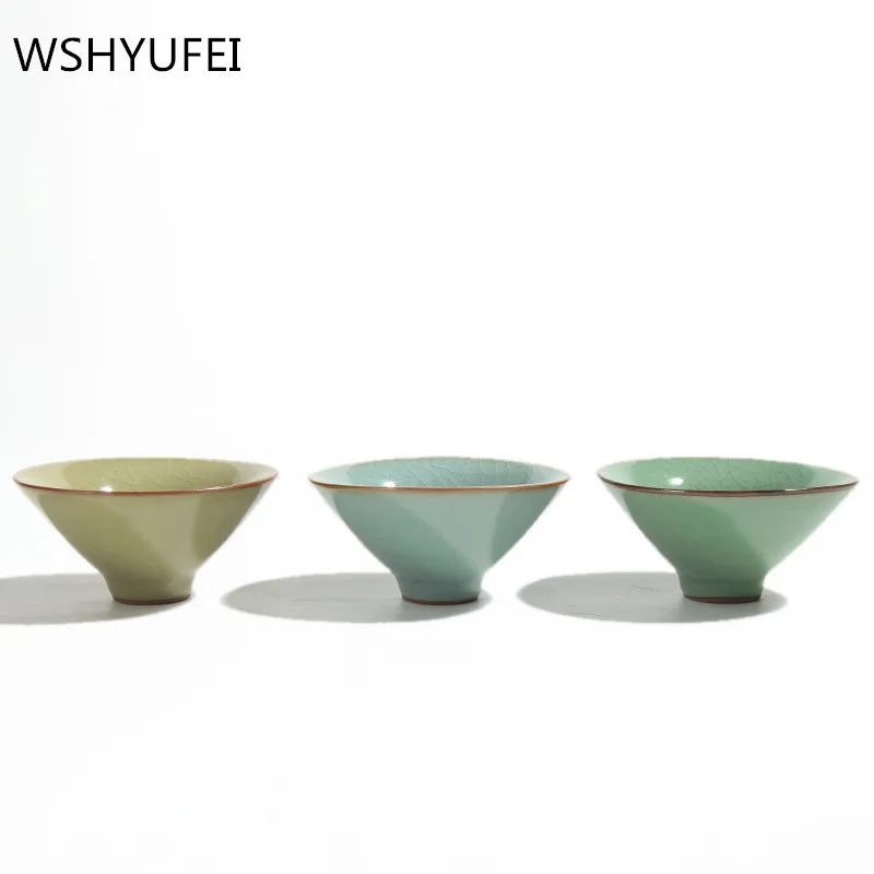 4 шт./компл. Цзиндэчжэнь керамическая чайная чашка ручной работы бутик маленькая