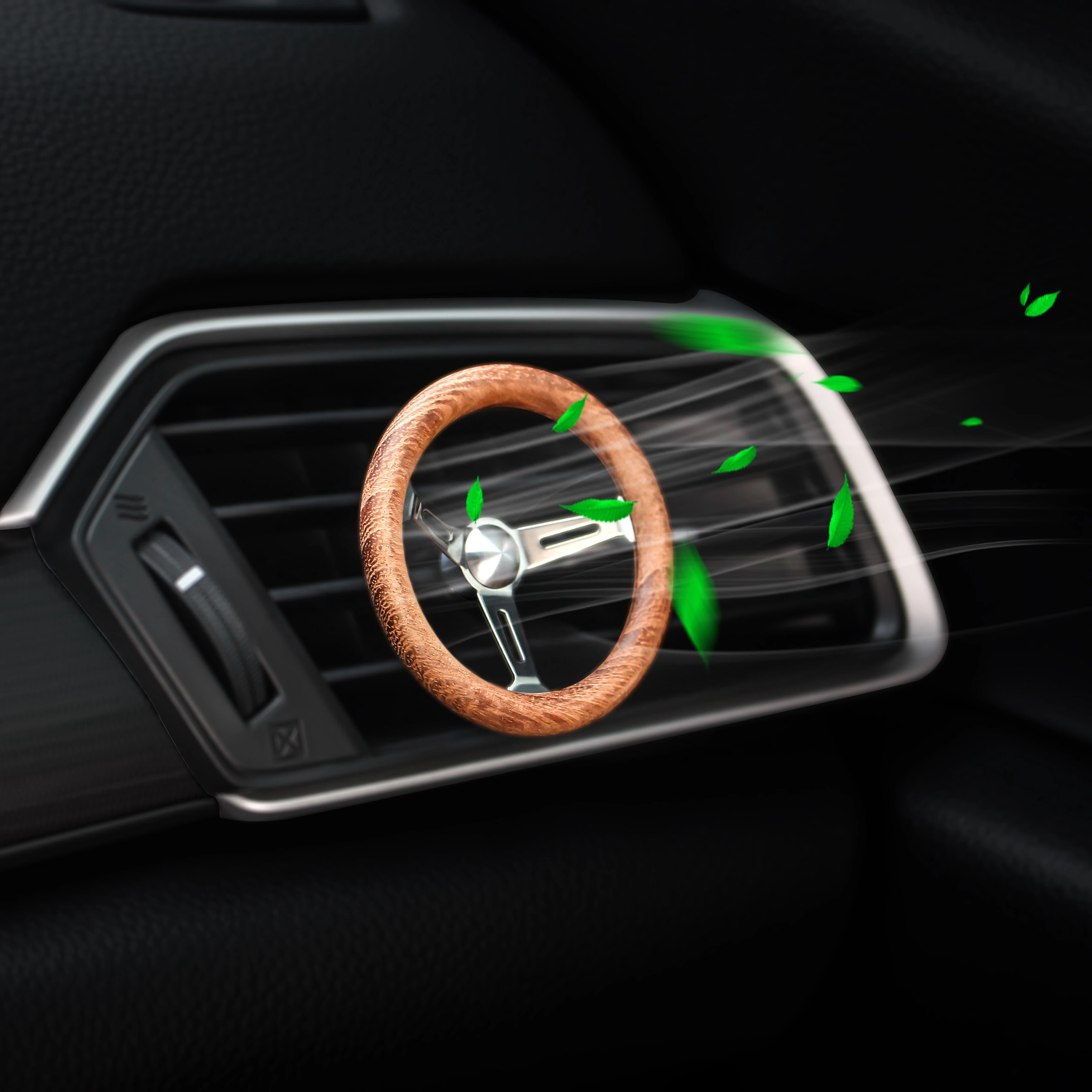 Освежитель воздуха в машину для автомобиля в стиле ретро, ароматизатор для автомобиля,винтажный диффузор на руль, вентиляционное отверстие, без парфюма, украшение для автомобиля,Для Jetta Santana Suzuki Lada Mercedes