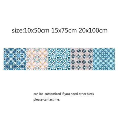 Стикеры для плитки в классическом марокканском стиле 10/15/20 см|Наклейки на стену| |