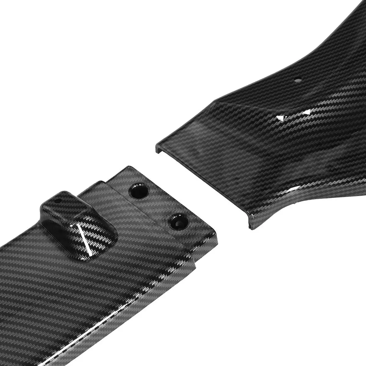 

New 3Pieces F30 F35 Car Front Bumper Splitter Lip Spoiler Diffuser Cover Body Kit Protection For BMW 3 Series F30 F35 2013-2019