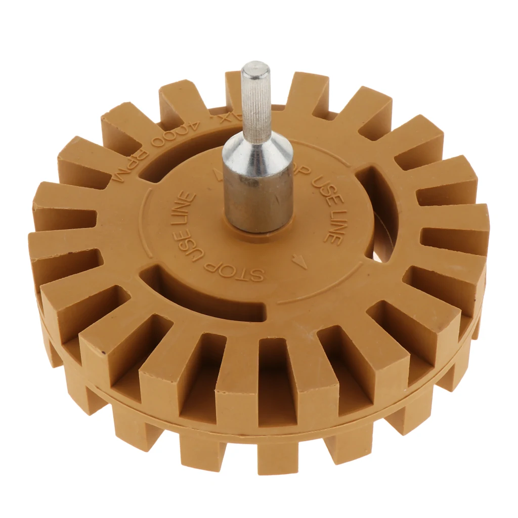 

4'' 100mm Pneumatic Rubber Wheels w/ Connecting Rod Eraser Removal Tool