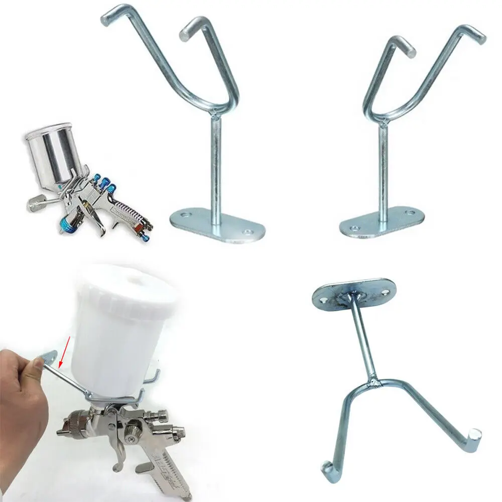 HVLP гравитационный питательный Краскораспылитель кронштейн стенд крюк