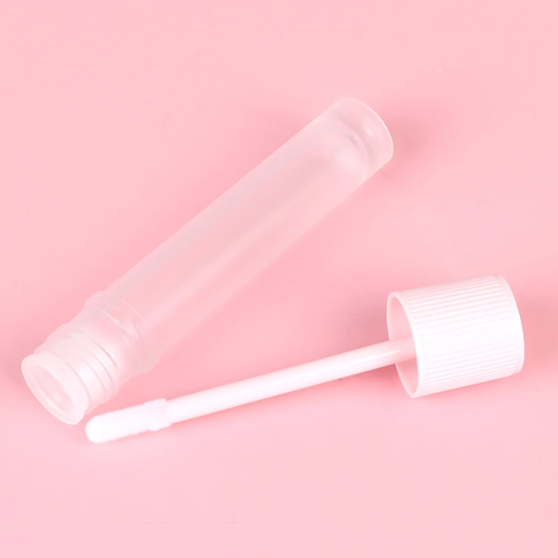 

5pcs/lot Lip Gloss Tubes With Caps Container Cosmetic DIY Empty Waterproof Matt Lip Gloss Lipstick Balm Tube Container