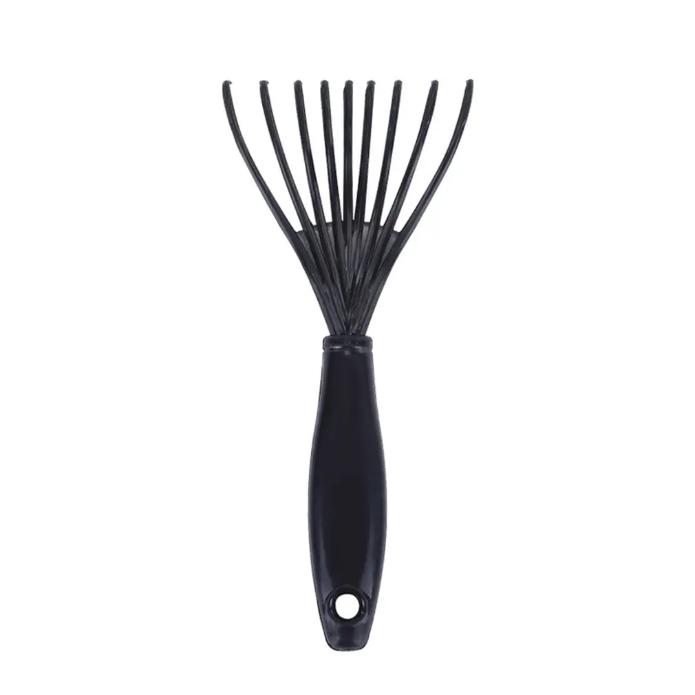 

Comb Cleaner Pet Brush Rake Cleaning Claw Hair Hook Round Comb Teeth Flexible Material/small Size Rake