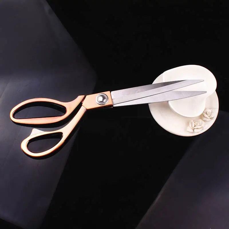 

Vintage Scissor Sharp Sewing And Embroidery Scissors High quality Durable Stainless Steel Fabric Leather Cutter Craft Thicken